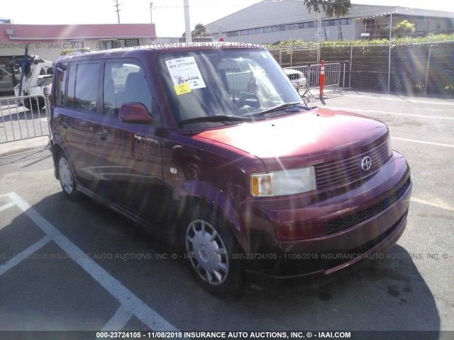 JTLKT334764107133 - 2006 TOYOTA SCION XB წითელი ფოტო 1