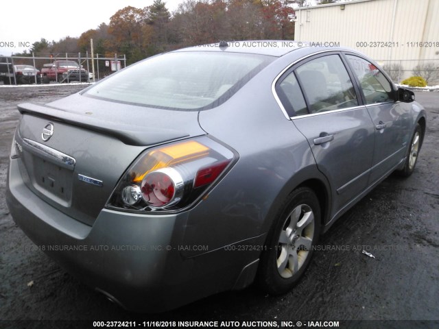 1N4CL21E59C192382 - 2009 NISSAN ALTIMA HYBRID SILVER photo 4