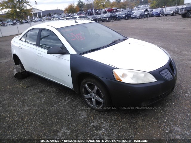 1G2ZH57N194100603 - 2009 PONTIAC G6 GT WHITE photo 1