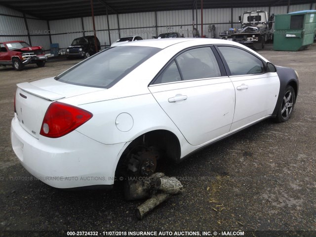 1G2ZH57N194100603 - 2009 PONTIAC G6 GT WHITE photo 4