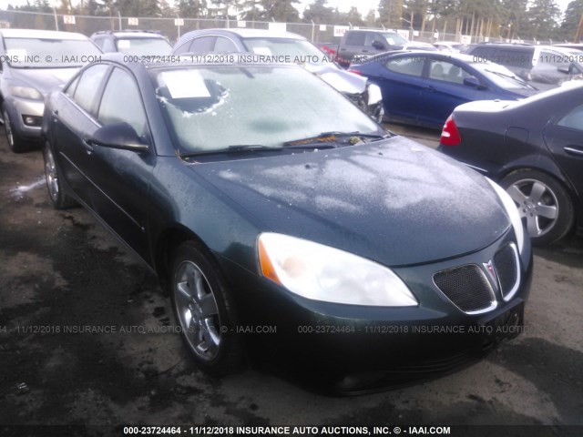 1G2ZH558564186071 - 2006 PONTIAC G6 GT GREEN photo 1