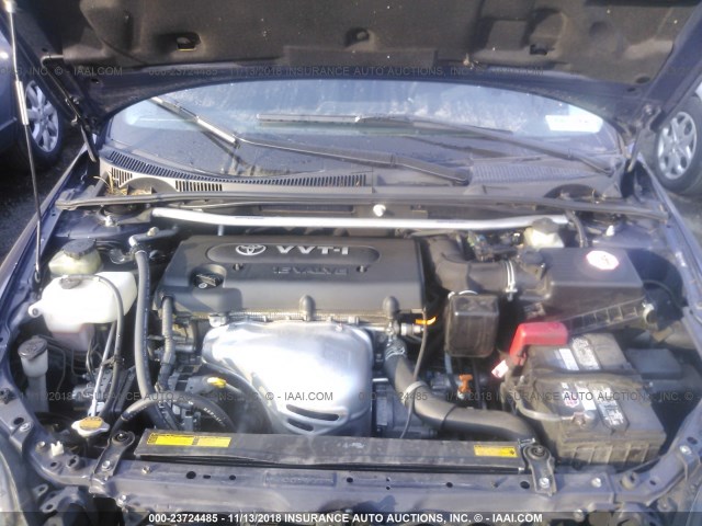 JTKDE177060076511 - 2006 TOYOTA SCION TC BLUE photo 10