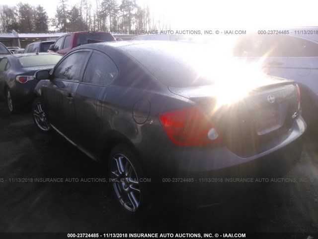 JTKDE177060076511 - 2006 TOYOTA SCION TC BLUE photo 3