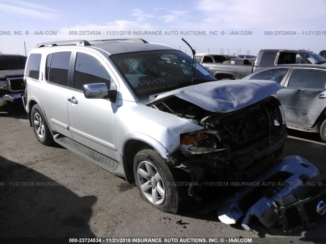 5N1BA0ND2AN623847 - 2010 NISSAN ARMADA SE/TITANIUM/PLATINUM SILVER photo 1