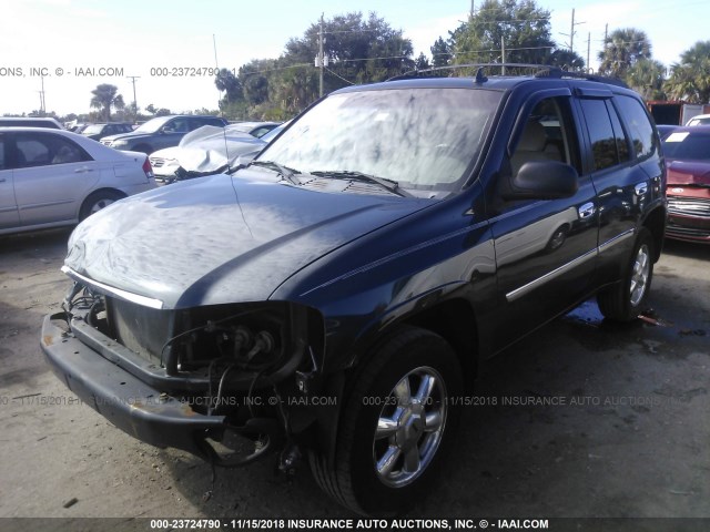 1GKDS13S172239820 - 2007 GMC ENVOY BLACK photo 2