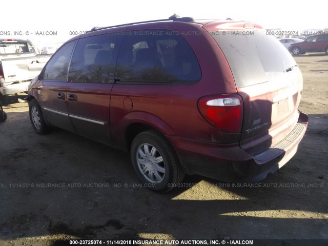 2A4GP54L56R667134 - 2006 CHRYSLER TOWN & COUNTRY TOURING RED photo 3