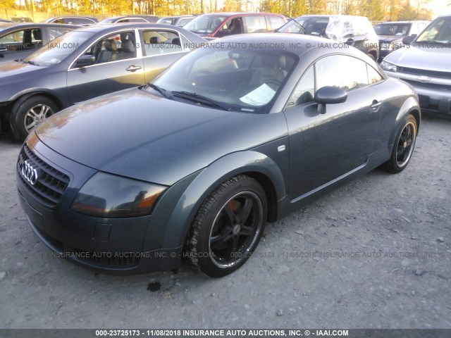 TRUWT28N931004789 - 2003 AUDI TT QUATTRO GRAY photo 2