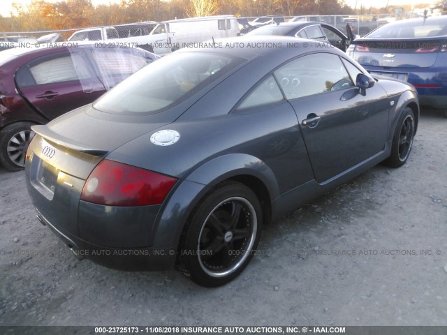 TRUWT28N931004789 - 2003 AUDI TT QUATTRO GRAY photo 4