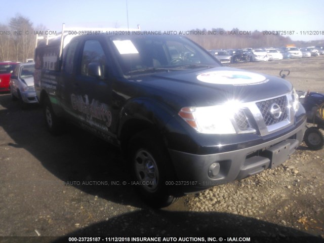 1N6BD0CT4BC431152 - 2011 NISSAN FRONTIER S/SV BLACK photo 1