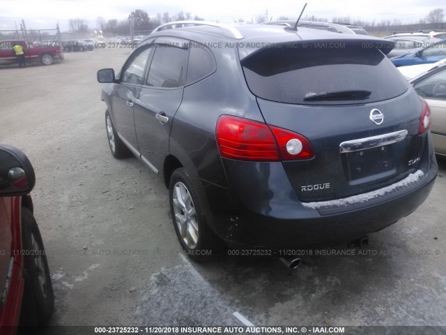 JN8AS5MV1CW377895 - 2012 NISSAN ROGUE S/SV GRAY photo 3