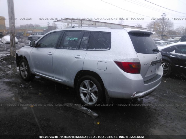 JTEES43A092133575 - 2009 TOYOTA HIGHLANDER SPORT SILVER photo 3