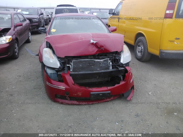 1N4AL24E08C101603 - 2008 NISSAN ALTIMA 2.5S RED photo 6