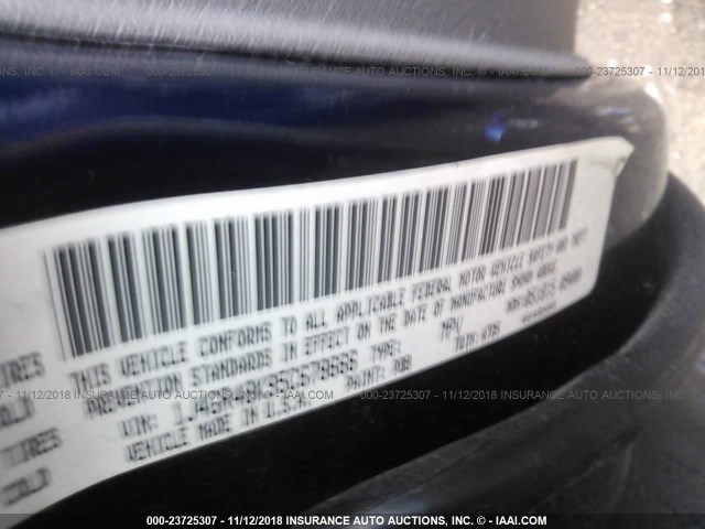 1J4GR48K95C678666 - 2005 JEEP GRAND CHEROKEE LAREDO/COLUMBIA/FREEDOM 黑色 照片 9