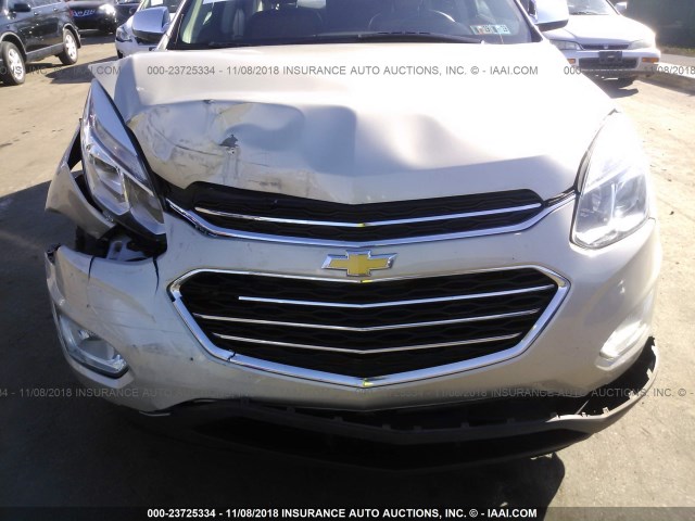 2GNALDEK1G1184660 - 2016 CHEVROLET EQUINOX TAN photo 6