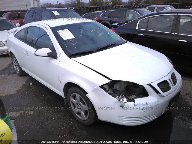 1G2AS18H197235112 - 2009 PONTIAC G5 WHITE photo 1