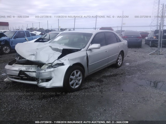 4T1BF28B43U316535 - 2003 TOYOTA AVALON XL/XLS SILVER photo 2