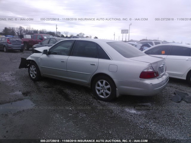 4T1BF28B43U316535 - 2003 TOYOTA AVALON XL/XLS SILVER photo 3