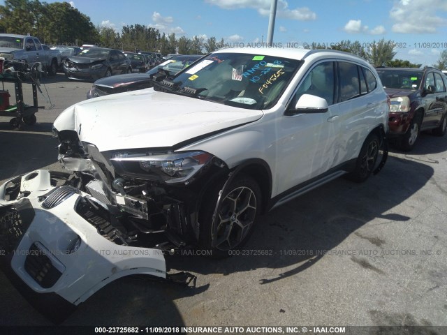 WBXHU7C38J3F04565 - 2018 BMW X1 SDRIVE28I Blanc photo 2