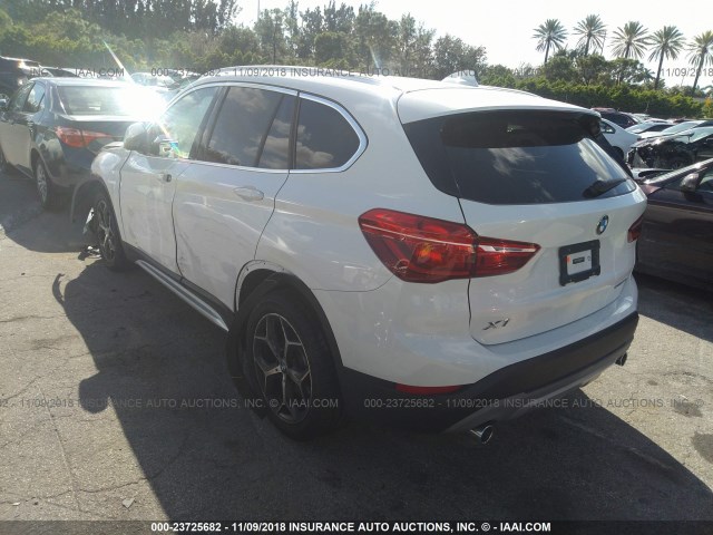 WBXHU7C38J3F04565 - 2018 BMW X1 SDRIVE28I Blanc photo 3
