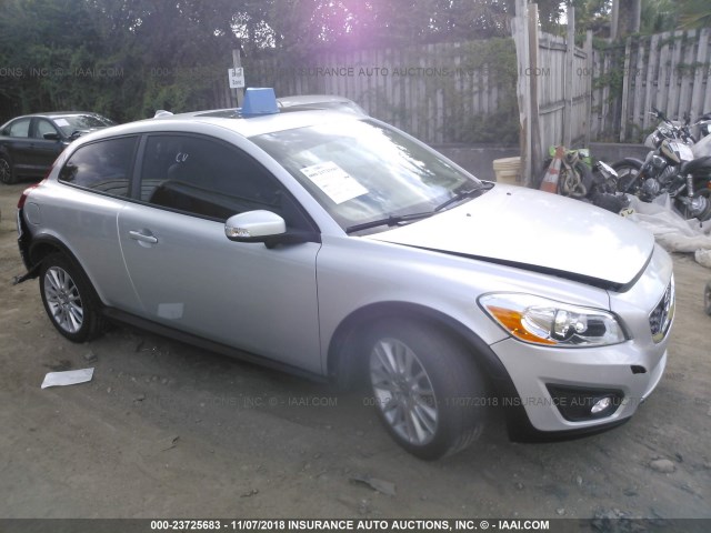 YV1672MK3C2265527 - 2012 VOLVO C30 T5 SILVER photo 1