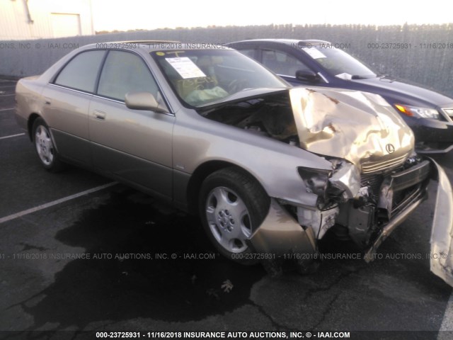 JT8BF28GXY0274966 - 2000 LEXUS ES 300 GOLD photo 1