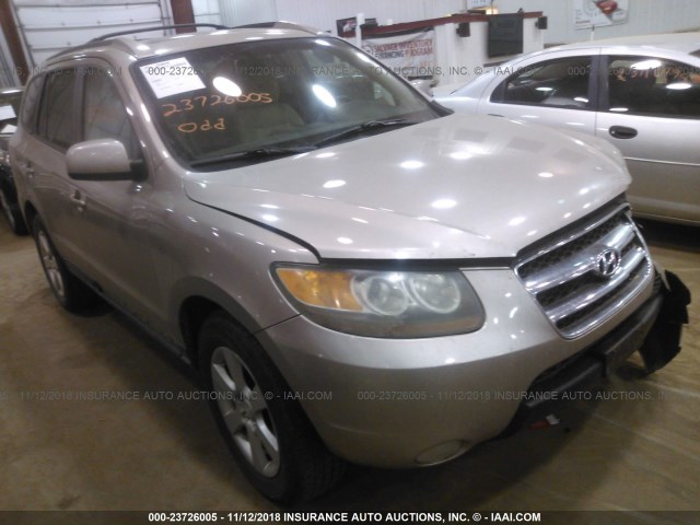 5NMSH73E97H020338 - 2007 HYUNDAI SANTA FE SE/LIMITED TAN photo 1