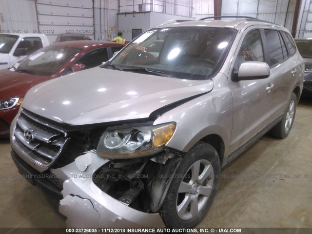 5NMSH73E97H020338 - 2007 HYUNDAI SANTA FE SE/LIMITED TAN photo 2