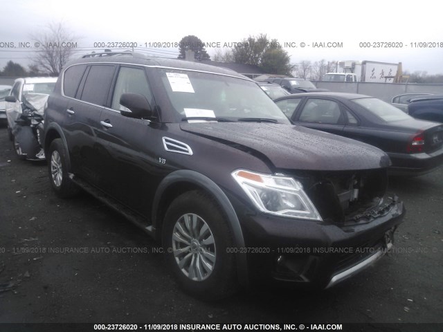 JN8AY2NC2H9507635 - 2017 NISSAN ARMADA SV/SL/PLATINUM BROWN photo 1