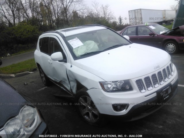 1C4NJDEB0GD672079 - 2016 JEEP COMPASS LATITUDE WHITE photo 6