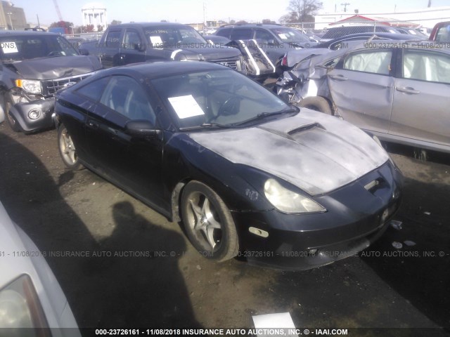 JTDDY32T910049606 - 2001 TOYOTA CELICA GT-S BLACK photo 1