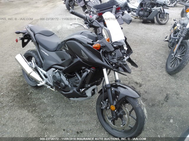 JH2RC6301EK000167 - 2014 HONDA NC700X BLACK photo 1