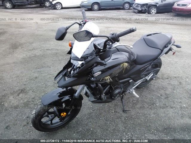 JH2RC6301EK000167 - 2014 HONDA NC700X BLACK photo 2