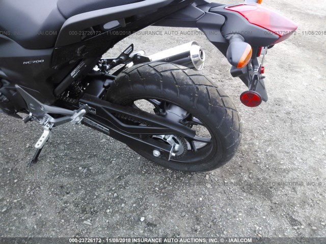 JH2RC6301EK000167 - 2014 HONDA NC700X BLACK photo 6