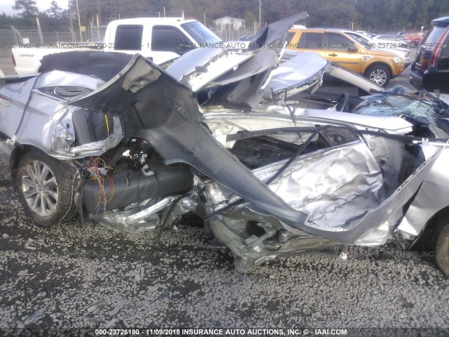 5NPEC4AB6EH884542 - 2014 HYUNDAI SONATA SE/LIMITED GRAY photo 6