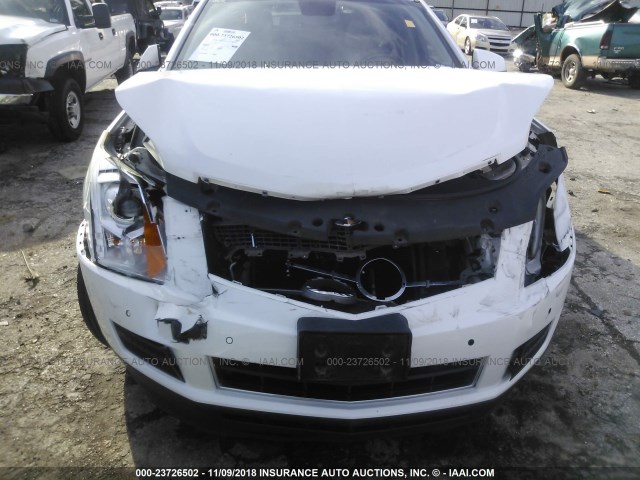 3GYFNAEY0AS629536 - 2010 CADILLAC SRX LUXURY COLLECTION WHITE photo 6