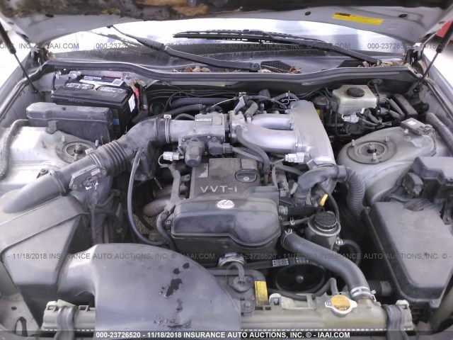 JT8BD68S5X0053985 - 1999 LEXUS GS 300 SILVER photo 10