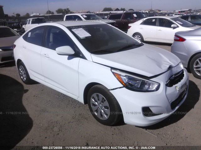 KMHCT4AE6HU339593 - 2017 HYUNDAI ACCENT SE WHITE photo 1