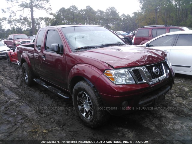 1N6BD0CT8HN724811 - 2017 NISSAN FRONTIER S/SV MAROON photo 1