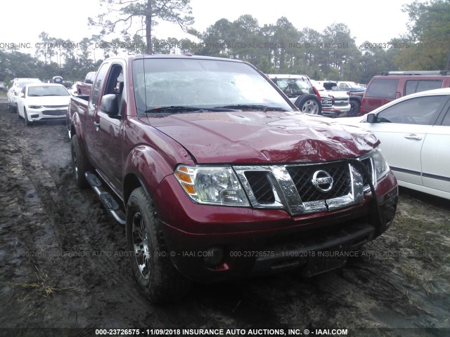 1N6BD0CT8HN724811 - 2017 NISSAN FRONTIER S/SV MAROON photo 6