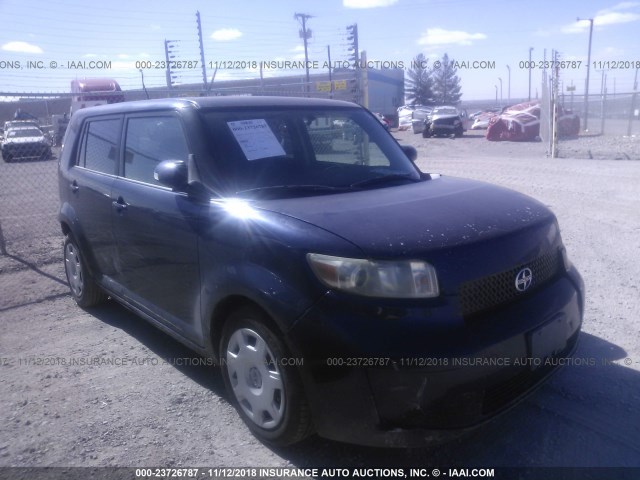 JTLKE50E881038752 - 2008 TOYOTA SCION XB Mavi foto 1