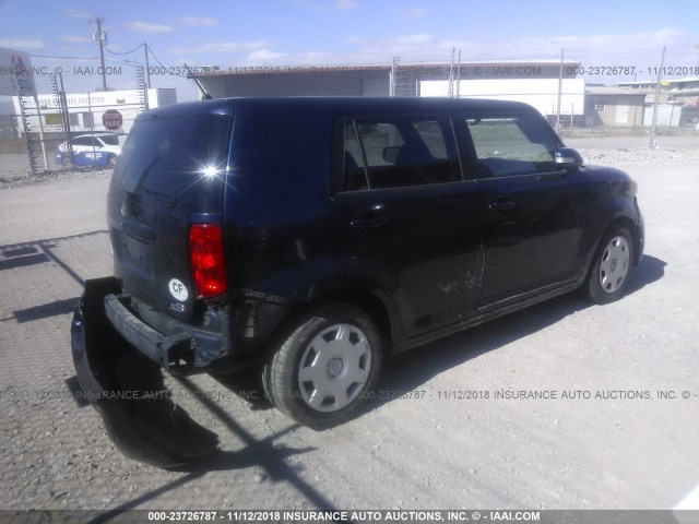 JTLKE50E881038752 - 2008 TOYOTA SCION XB Mavi foto 4