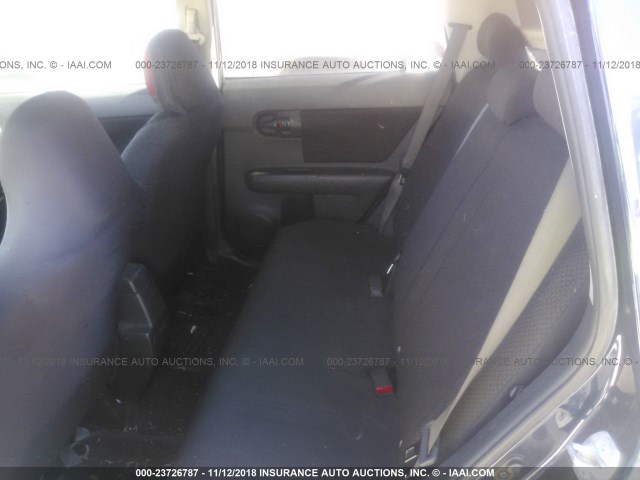 JTLKE50E881038752 - 2008 TOYOTA SCION XB Mavi foto 8