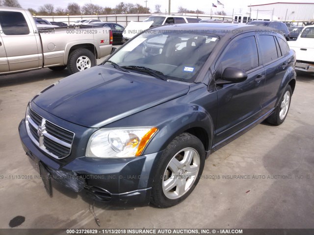 1B3HB48B98D646556 - 2008 DODGE CALIBER SXT GREEN photo 2