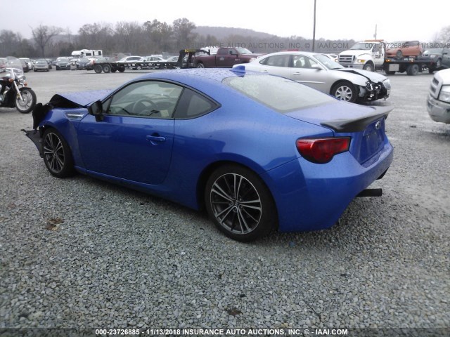 JF1ZCAC17F9602171 - 2015 SUBARU BRZ 2.0 LIMITED/BLUE.SERIES BLUE photo 3