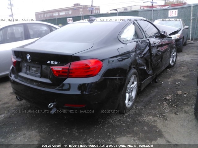 WBA3N5C59FK198283 - 2015 BMW 428 XI BLACK photo 4
