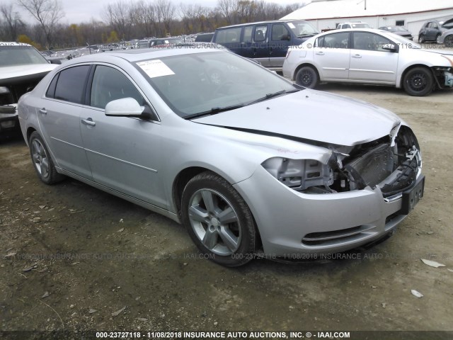 1G1ZD5E01CF273685 - 2012 CHEVROLET MALIBU 2LT SILVER photo 1