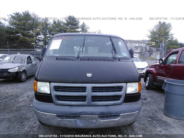 2B7HB11Y4XK572365 - 1999 DODGE RAM VAN B1500 BLACK photo 6