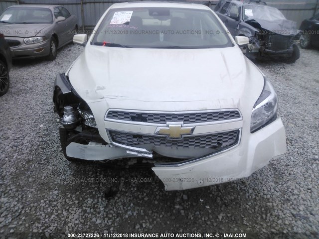1G11H5SA0DF293653 - 2013 CHEVROLET MALIBU LTZ 白色 照片 6