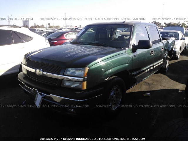 2GCEC13T641426536 - 2004 CHEVROLET SILVERADO C1500 GREEN photo 2