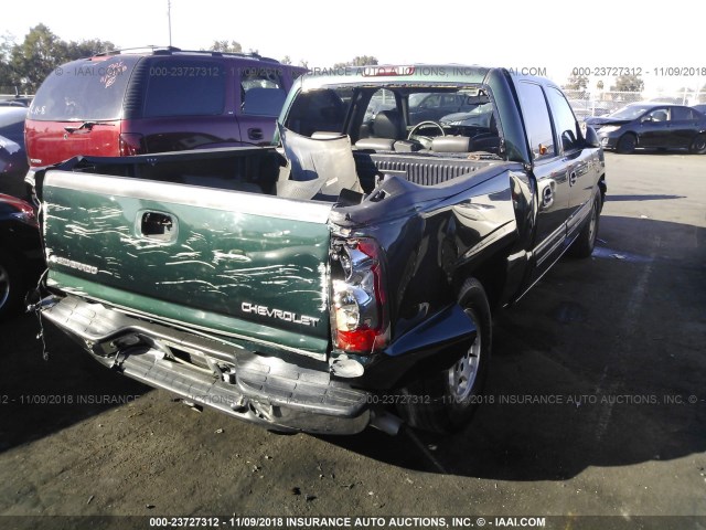 2GCEC13T641426536 - 2004 CHEVROLET SILVERADO C1500 GREEN photo 4